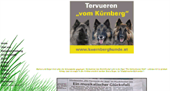 Desktop Screenshot of kuernberghunde.at